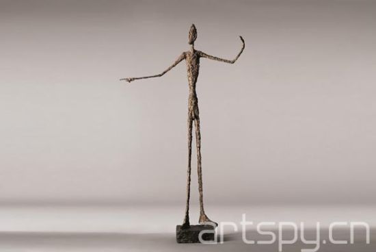 史上最贵雕塑登场：贾科梅蒂1.3亿《Pointing Man》