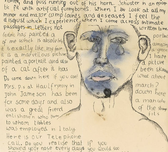 艺术家弗洛伊德青少年时期信件