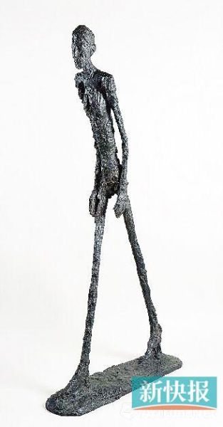 2010年,贾科梅蒂雕刻作品《行走的人I》以将近1.04亿美元价格拍出。