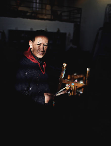 谢东明:画的不是农民是心性_藏界人物