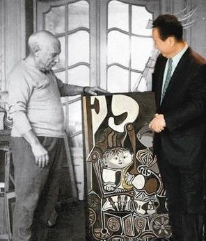 王健林2820万美元买下毕加索的一幅名画《两个小孩》