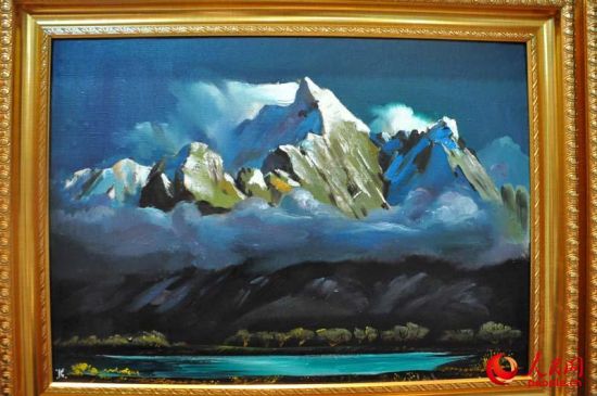 油画家库尔巴诺夫作品中的中国元素_藏界人物_新浪收藏_新浪网