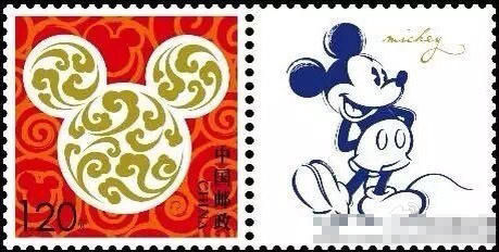迪士尼个性化邮票 图片来源于网络 新浪收藏配图