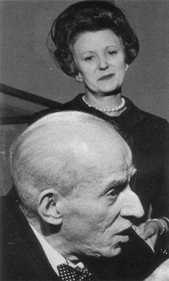 大維德爵士與夫人在瑞典 攝於1963年