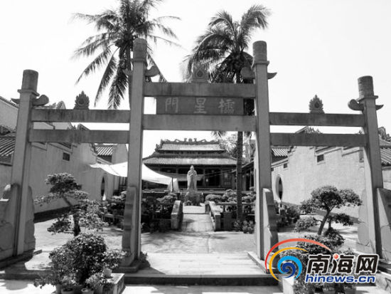 图片版权归原作者所有 图为文昌孔庙一景(记者张毅)-图片版权归原作者所有