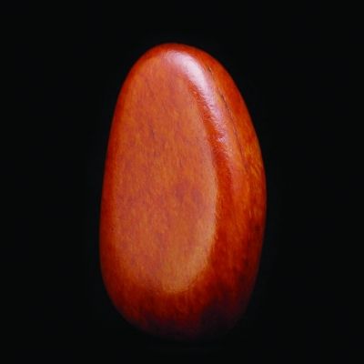 玉痴老怪收藏的十分罕见稀有的真正枣红皮和田籽玉