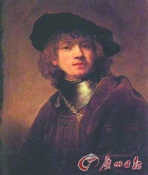 伦勃朗一生自画像 1634年
