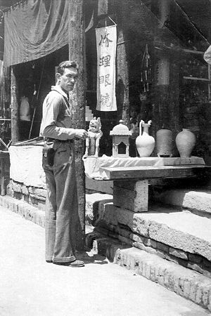 希克曼在河南洛阳文物市场（1932）