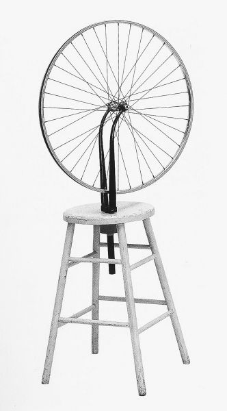 杜尚的现成品：自行车轮