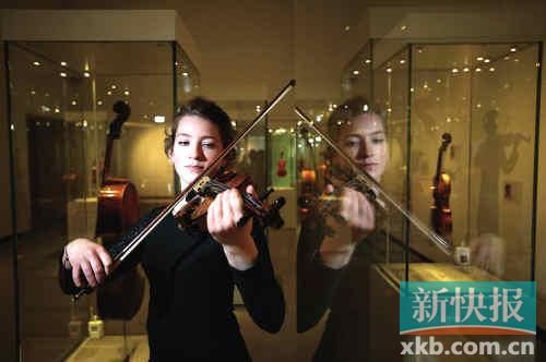 2013年6月12日，英國首屆提琴展在牛津開幕，本次展覽展出了21件著名小提琴與大提琴，將持續至8月11日。 CFP供圖