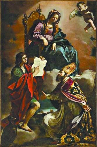 《圣母玛利亚与圣史若望》
