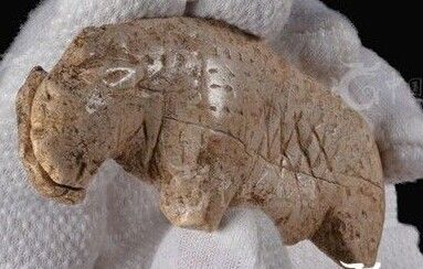 德国考古学家发现4万年前猛犸象牙雕像残片