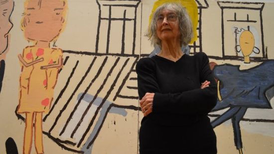80岁女艺术家赢约翰·摩尔斯绘画奖