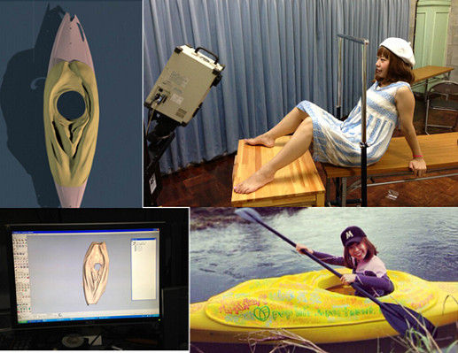 五十岚在7月曾试图为自己用3D打印机倒模制作的“生殖器船”筹款。