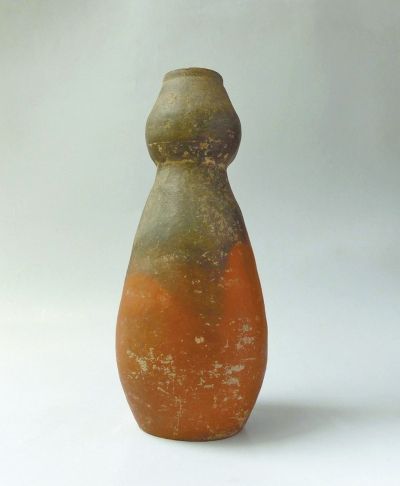 仰韶红陶葫芦瓶