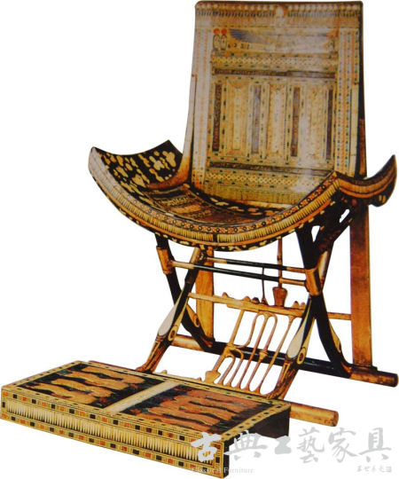 图1 古埃及 第18王朝 图腾加满王墓出土的交椅