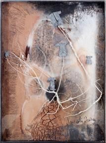 《耶稣家谱》，2006年，综合材料，200× 150 cm