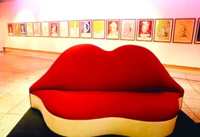 达利设计的红唇沙发