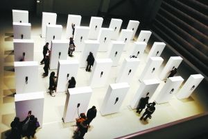 第十届上海双年展“社会工厂”现场 北京商报记者 周晓/摄
