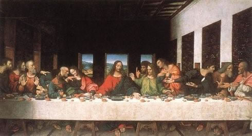 《最后的晚餐》达芬奇（Leonardo Di Ser Piero Da Vinci 1452-1519）