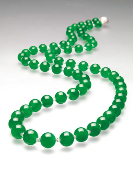 A-jadeite-bead-necklace