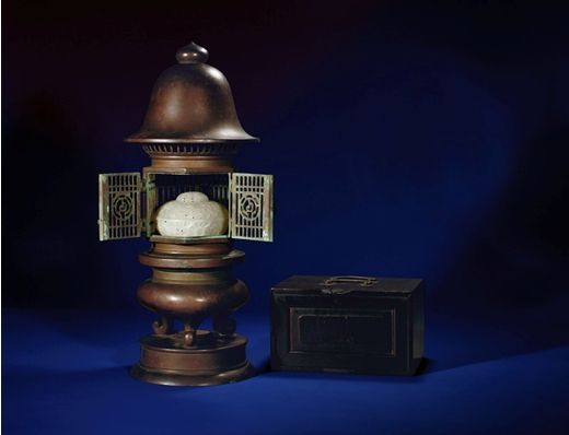 清乾隆 香薰(一组3件)径11.2cm 高8cm 通高49cm