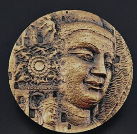 上币石窟艺术系列大铜章