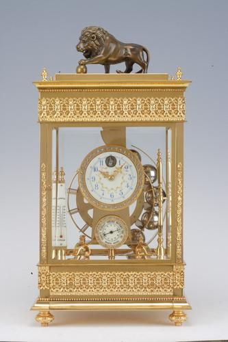 古董镏金西洋钟