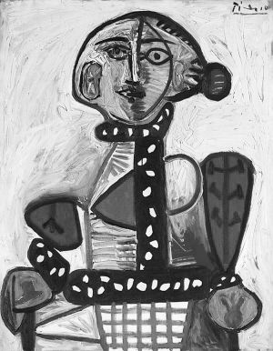 王中军以2993万美元(约合1.85亿元人民币)拍得毕加索1948年创作的油画《盘发髻女子坐像》