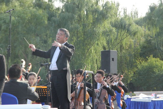 中国森林交响音乐会:书画与交响乐合奏