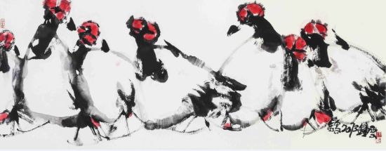 墨彩淋漓：冯钟云国画中的色彩印象