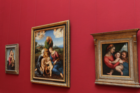慕尼黑巴伐利亚国家绘画收藏馆-新馆的三幅拉斐尔作品