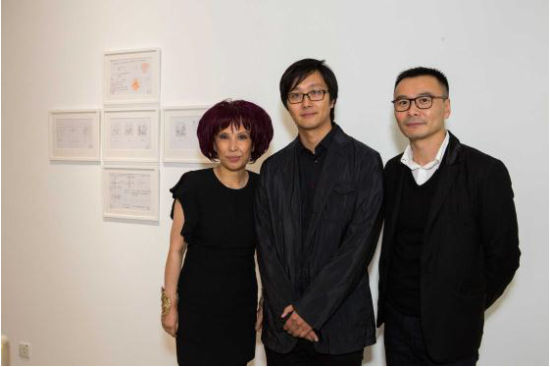 林明珠、任日、陈浩扬（从左至右）。图片由艺术门画廊提供。