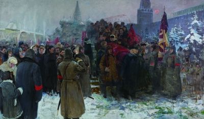 列宁的葬礼（油画） 马克西莫夫